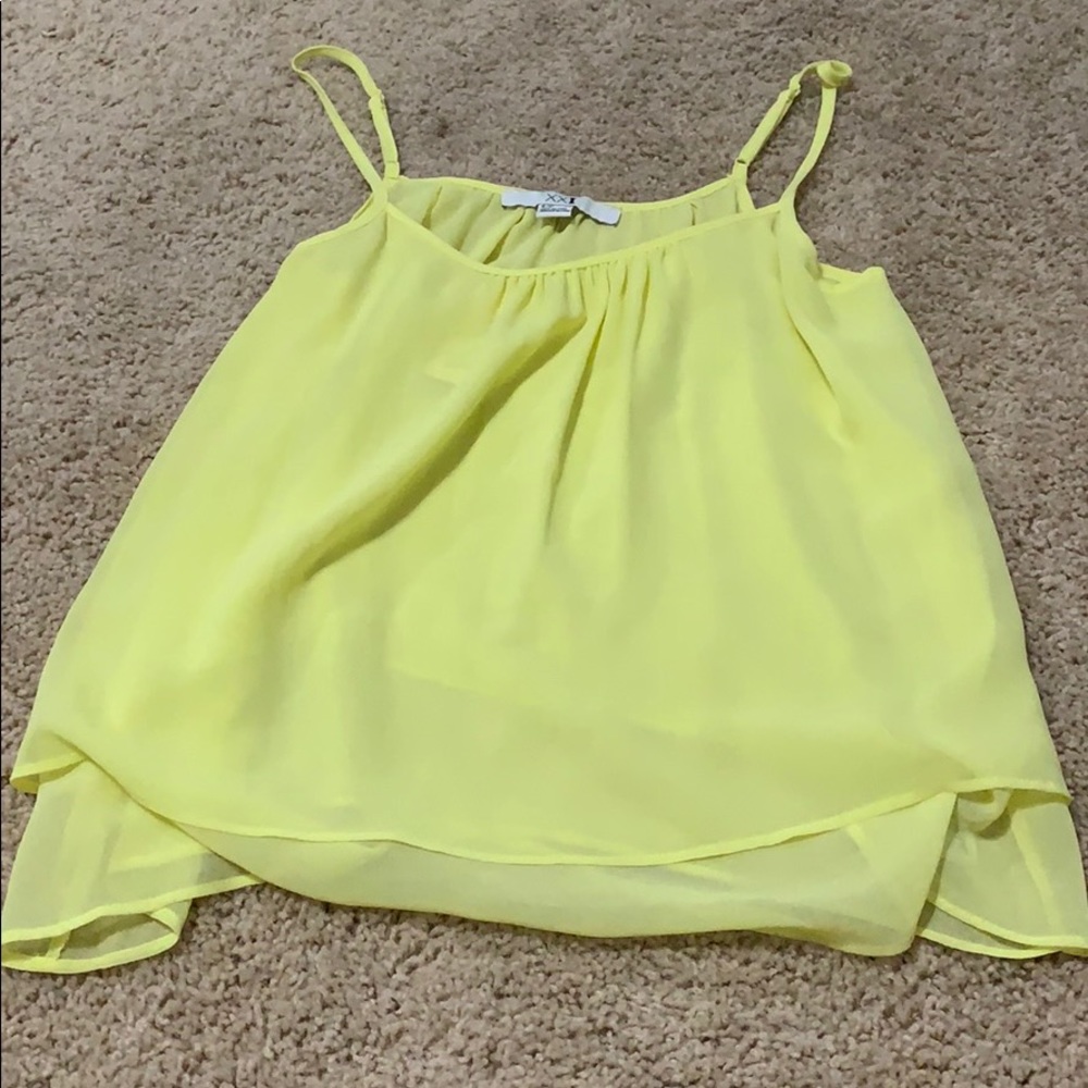 Forever 21 neon tank